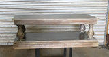 Turned post coffee table