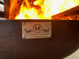 36" steel backyard fire pit Free Shipping