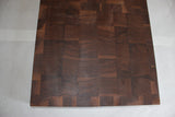 Walnut end grain cutting board / block