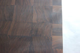 Walnut end grain cutting board / block