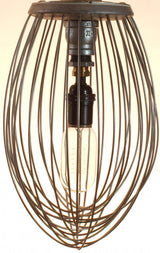 Large whisk hanging light